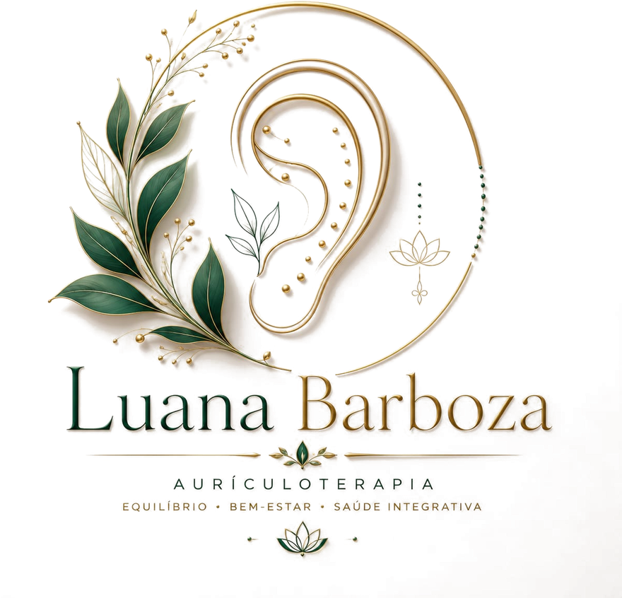 Luana Barboza — Auriculoterapia · equilíbrio, bem-estar e saúde integrativa